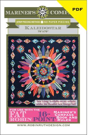 Kaleidostar Pattern - PDF Version - Sew Along Available! — Robin
